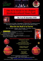Fête de la dinde ou du chapon avec le cabaret Mike Angel's