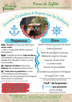 Journée Croisière et repas sur la Gabarre
