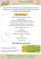 Menu Gastronomique