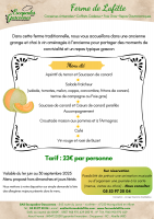 Menu Été