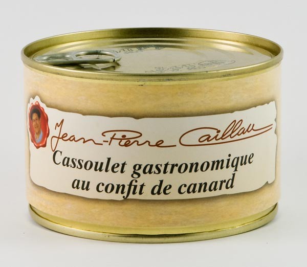 Cassoulet au Confit de Canard - Boîte de 420g à 1580g