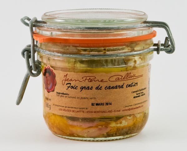 Maison Rabuat - Foie gras de canard entier 180g Bocal - Vente en ligne